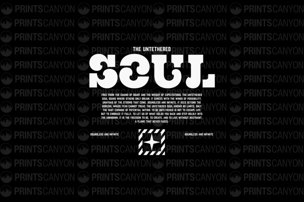 The Untethered Soul Inspirational T-Shirt Design